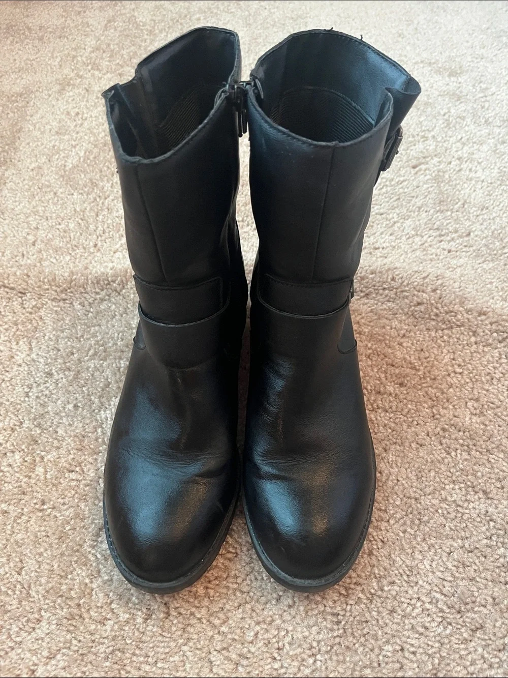 Style & Co Biker Moto Ankle Boots